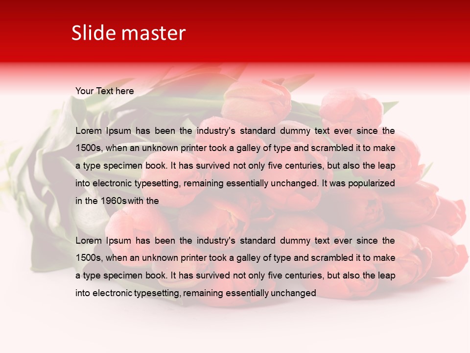 Blossom Bunch Beautiful PowerPoint Template