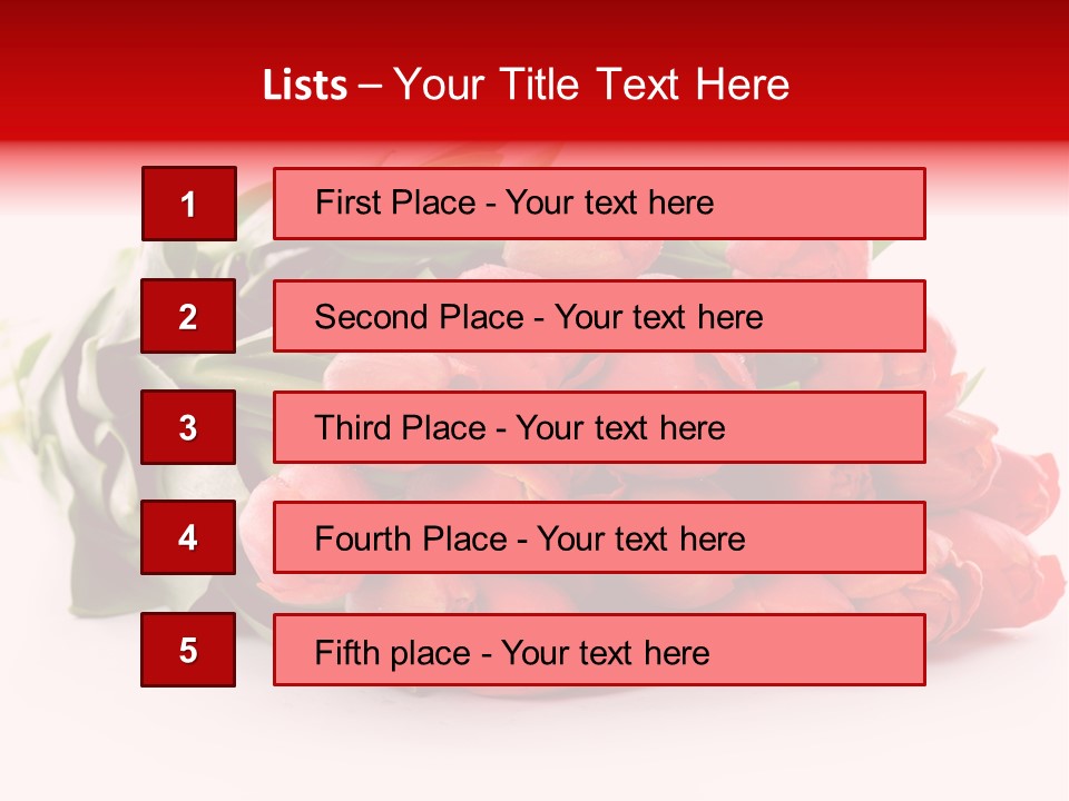 Blossom Bunch Beautiful PowerPoint Template