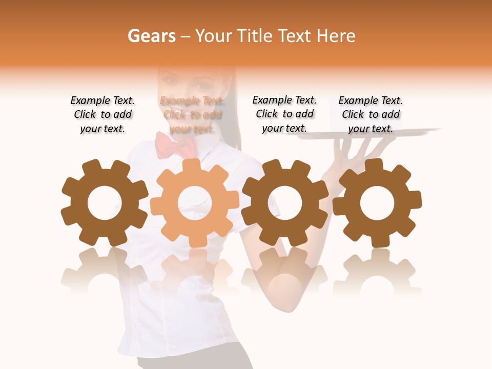 Portrait Food Male PowerPoint Template