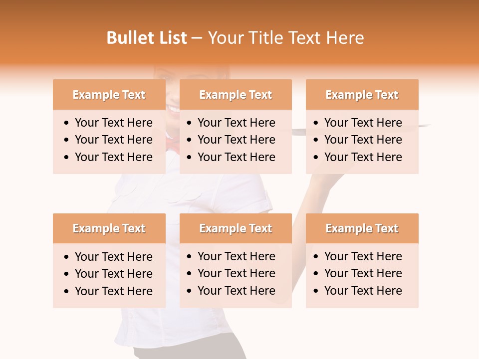 Portrait Food Male PowerPoint Template