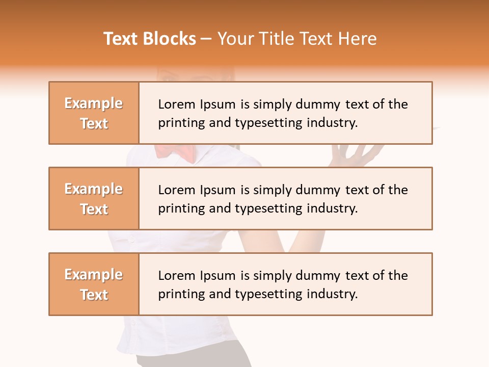 Portrait Food Male PowerPoint Template