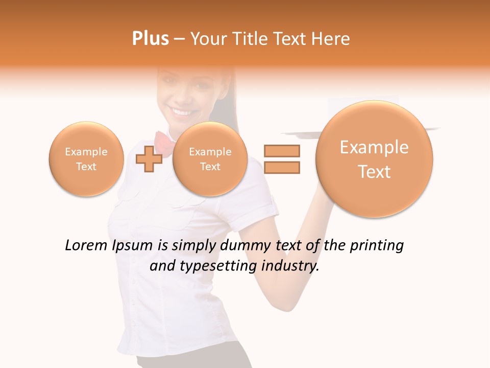 Portrait Food Male PowerPoint Template