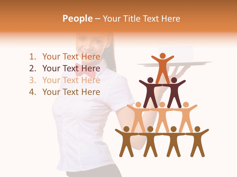 Portrait Food Male PowerPoint Template