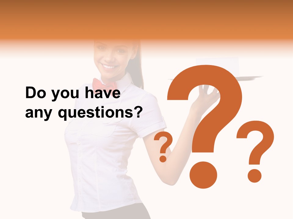 Portrait Food Male PowerPoint Template