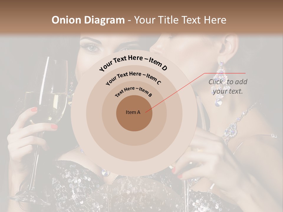 Dress People Christmas PowerPoint Template