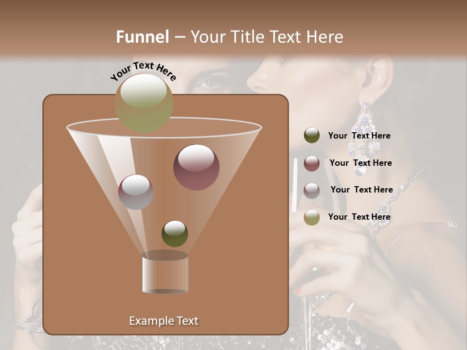 Dress People Christmas PowerPoint Template