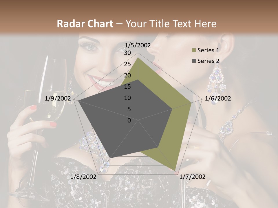 Dress People Christmas PowerPoint Template