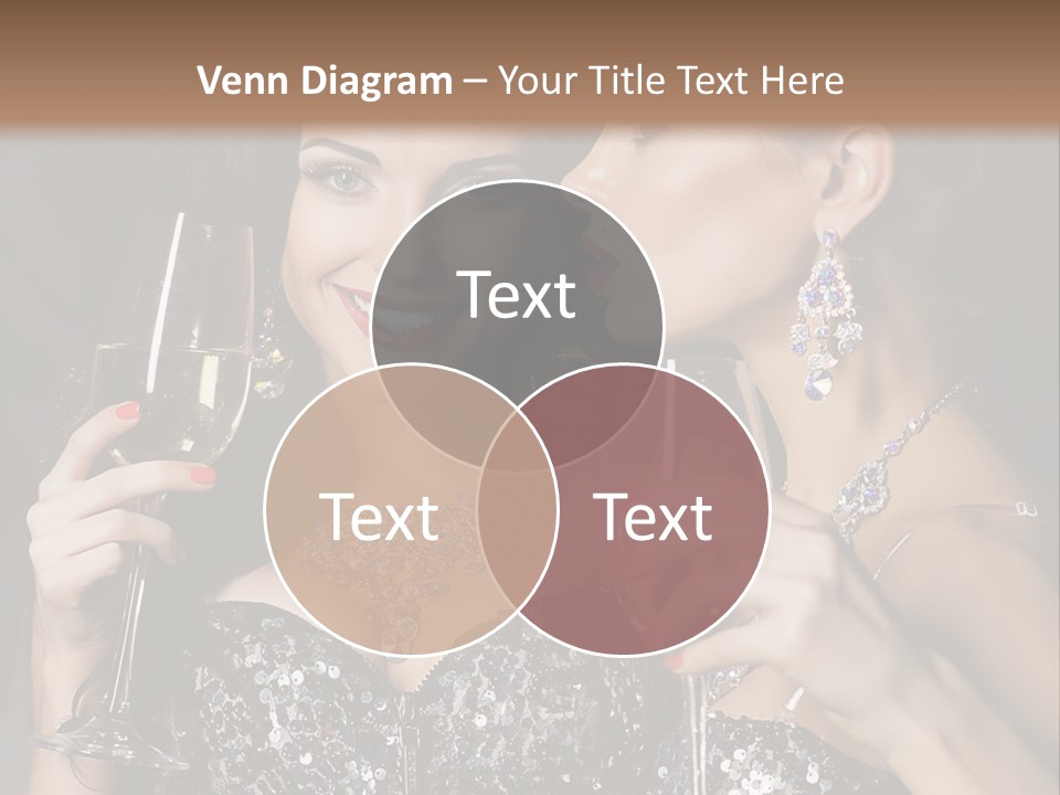 Dress People Christmas PowerPoint Template