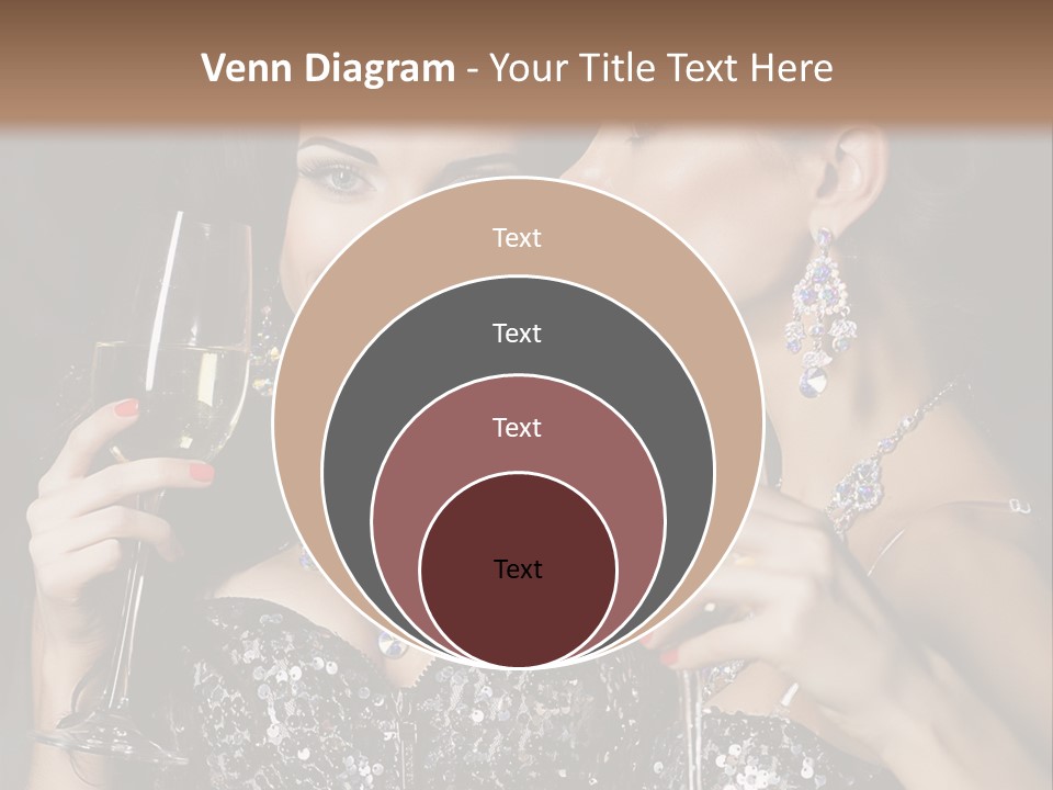 Dress People Christmas PowerPoint Template