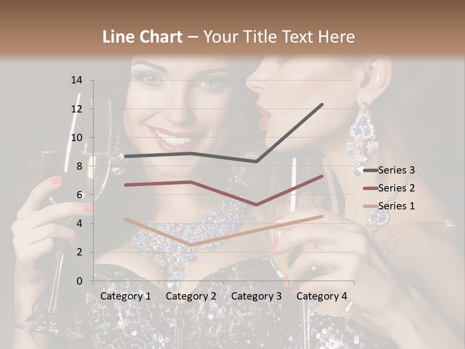 Dress People Christmas PowerPoint Template