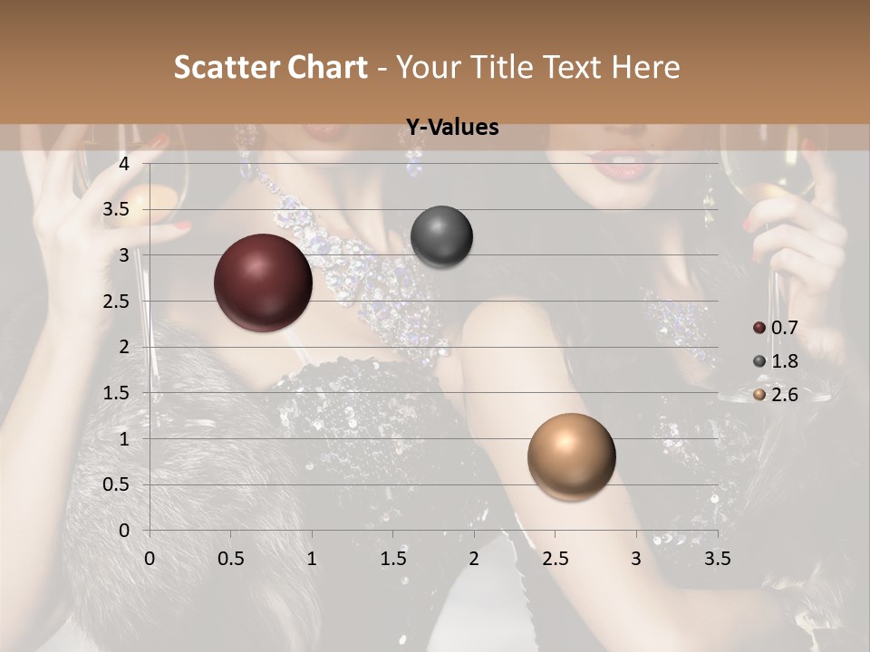 Bar Partying Smile PowerPoint Template