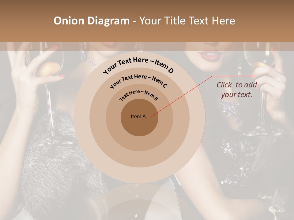 Bar Partying Smile PowerPoint Template