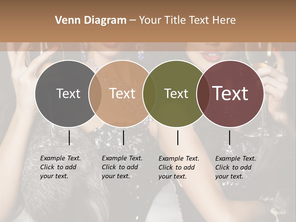 Bar Partying Smile PowerPoint Template