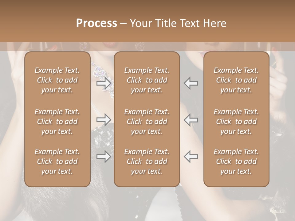 Bar Partying Smile PowerPoint Template
