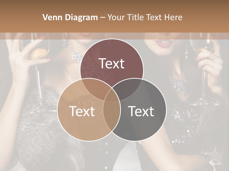 Bar Partying Smile PowerPoint Template