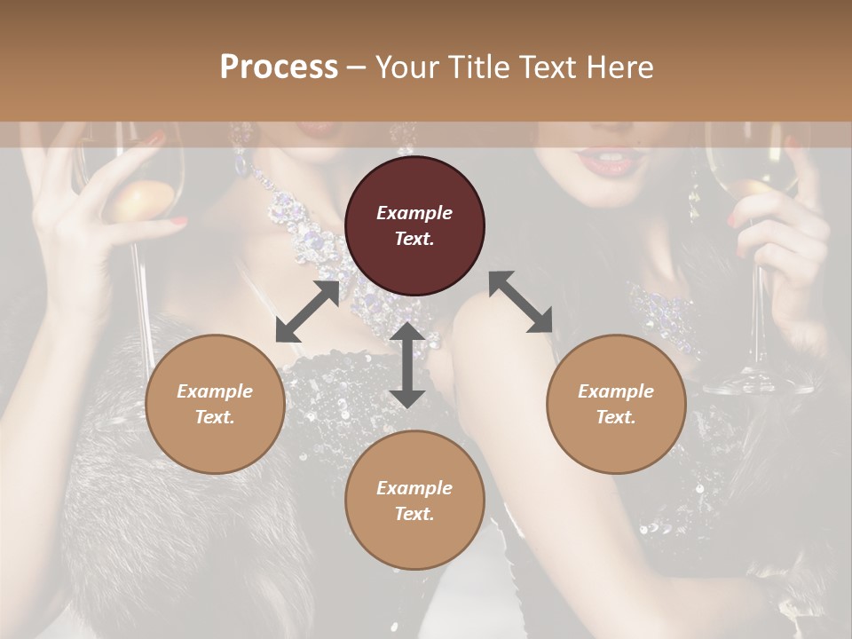 Bar Partying Smile PowerPoint Template