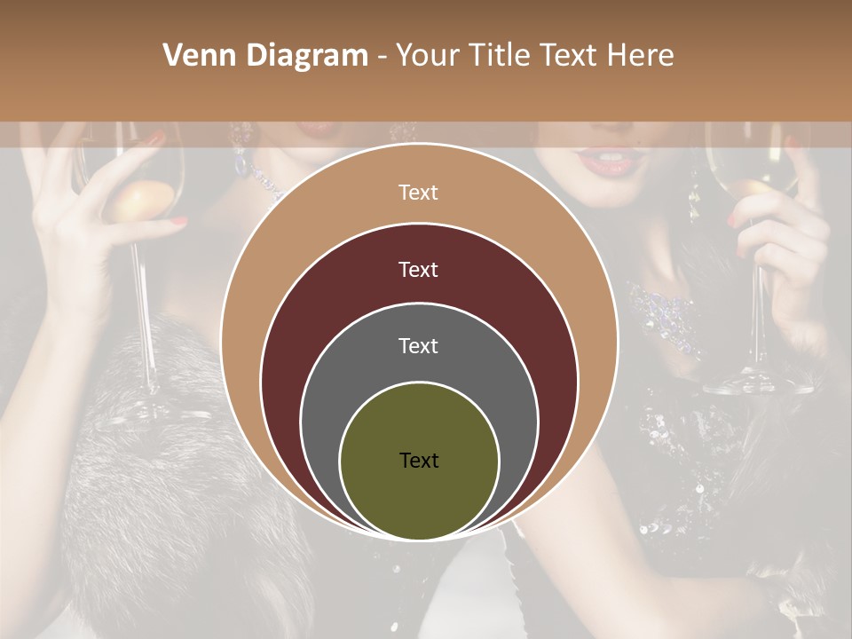 Bar Partying Smile PowerPoint Template