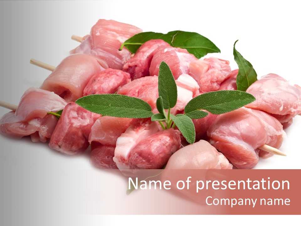 Shish Cottura Panino PowerPoint Template