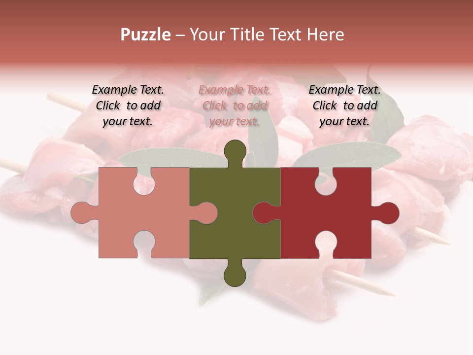 Shish Cottura Panino PowerPoint Template