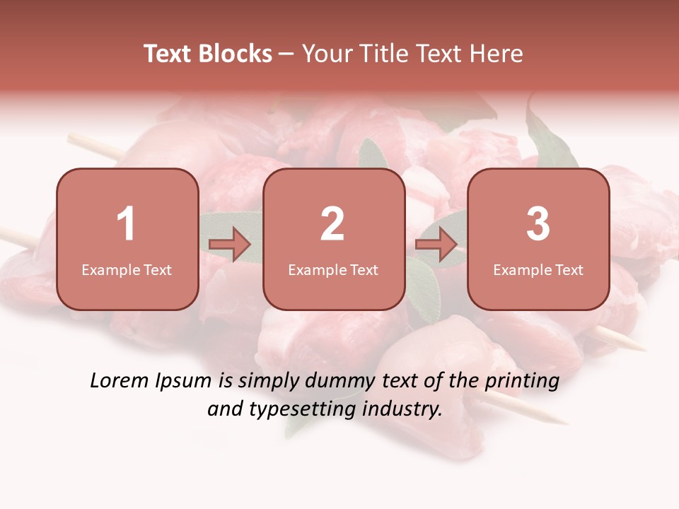 Shish Cottura Panino PowerPoint Template