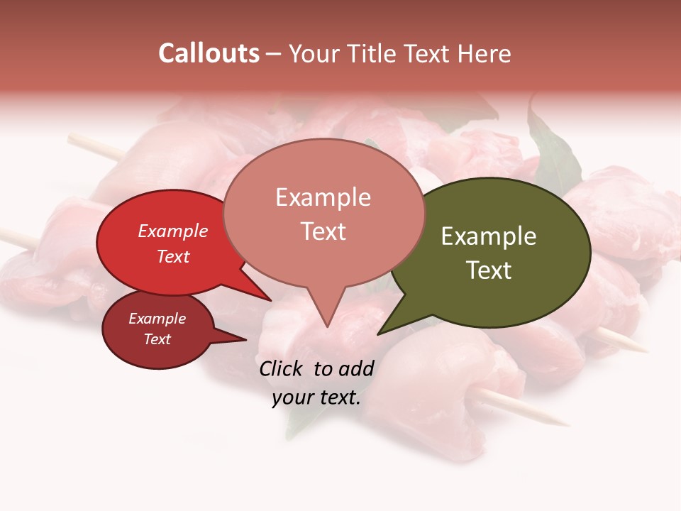 Shish Cottura Panino PowerPoint Template