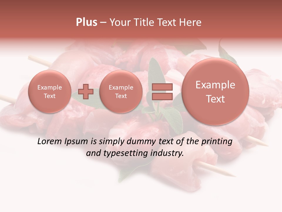 Shish Cottura Panino PowerPoint Template