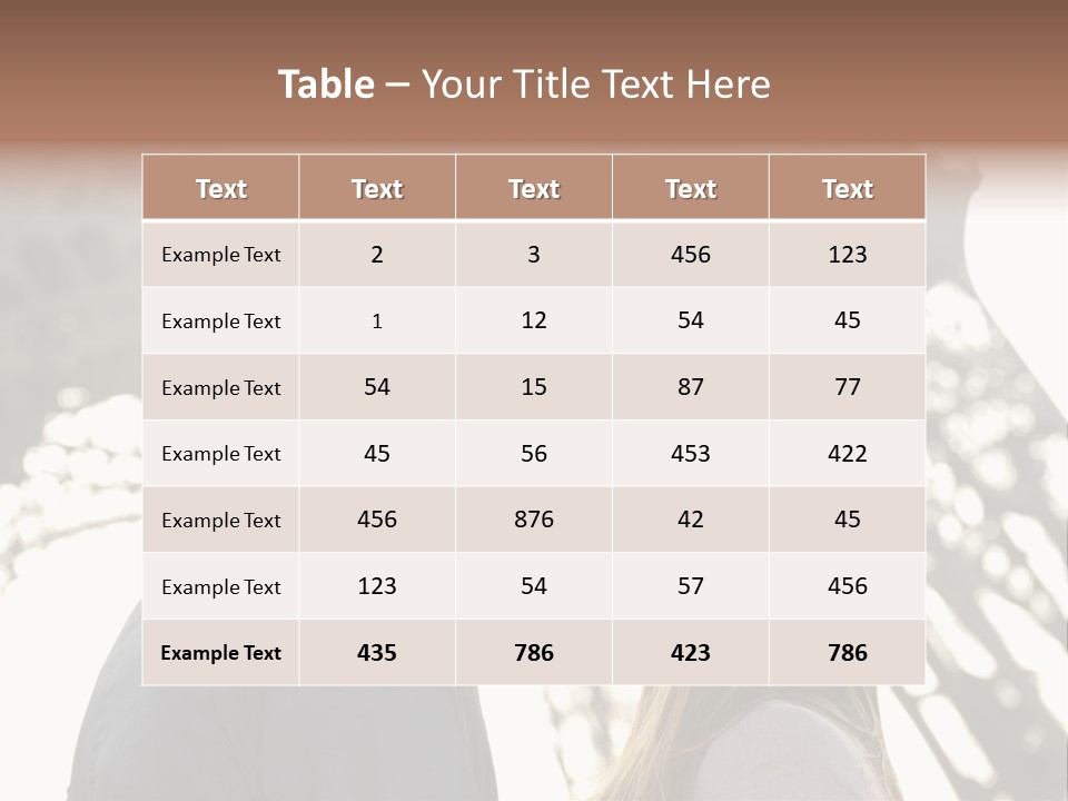 Ballade Casquette Embrasser PowerPoint Template