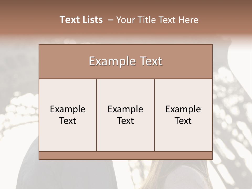 Ballade Casquette Embrasser PowerPoint Template