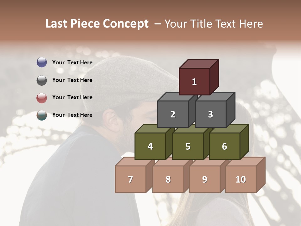 Ballade Casquette Embrasser PowerPoint Template