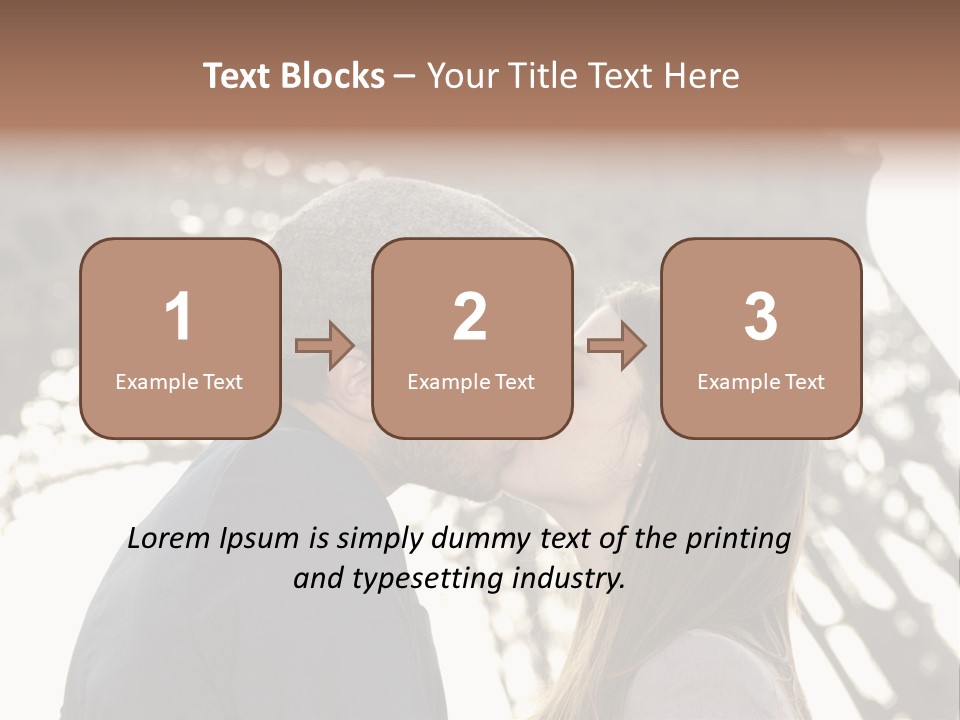 Ballade Casquette Embrasser PowerPoint Template