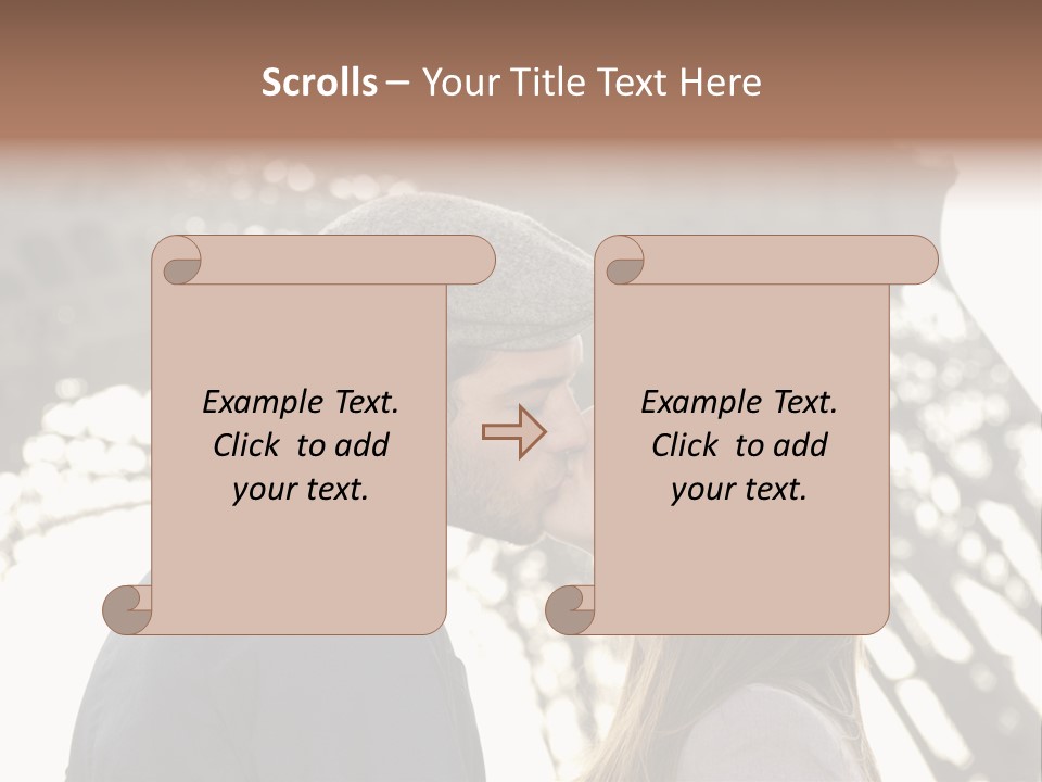 Ballade Casquette Embrasser PowerPoint Template