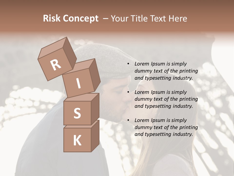 Ballade Casquette Embrasser PowerPoint Template