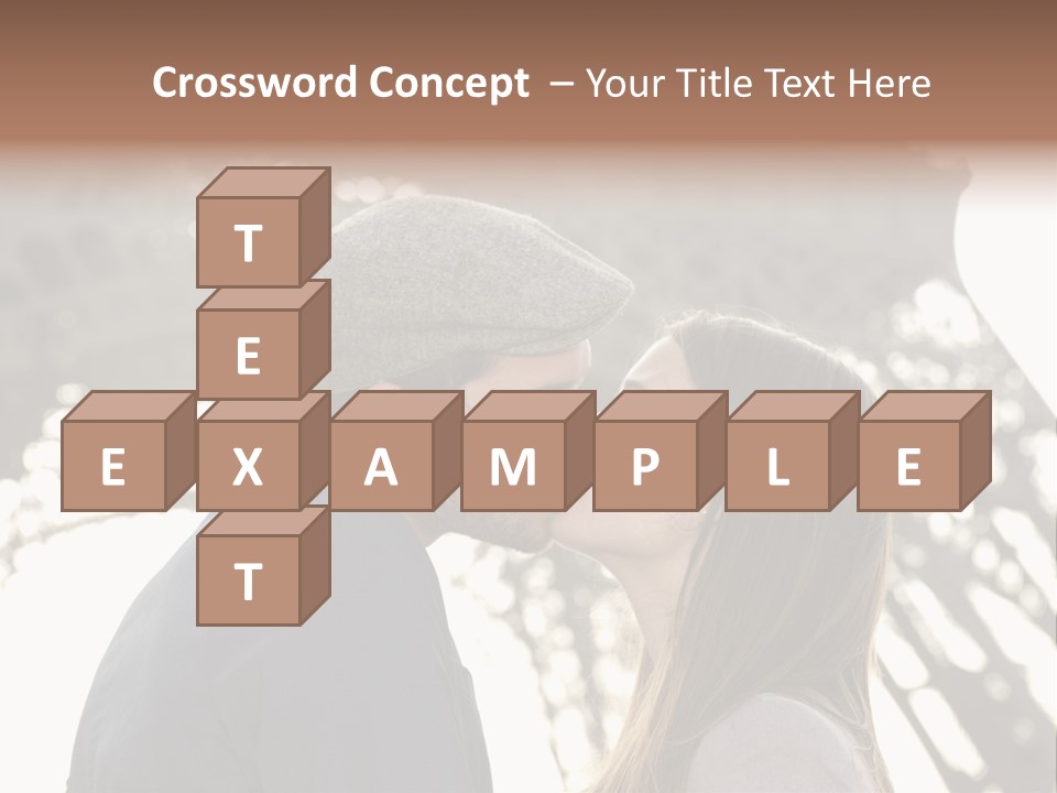 Ballade Casquette Embrasser PowerPoint Template