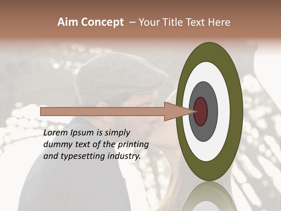 Ballade Casquette Embrasser PowerPoint Template