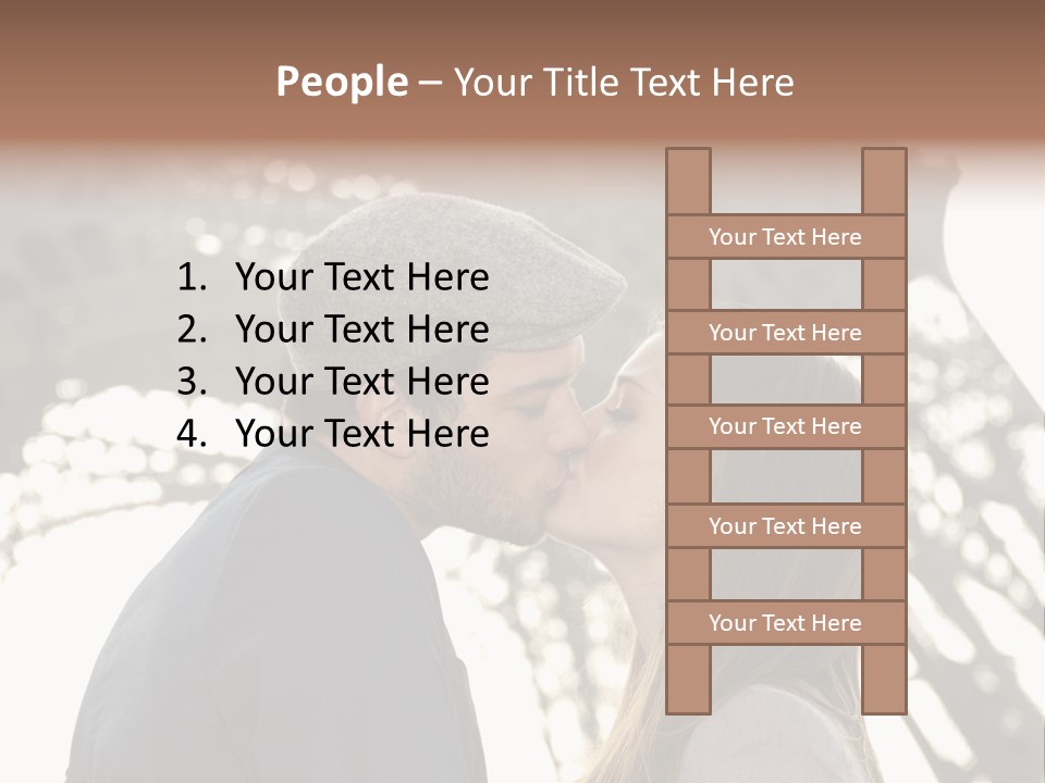 Ballade Casquette Embrasser PowerPoint Template