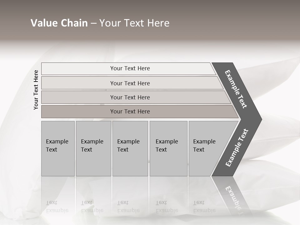 Household Bed Bedroom PowerPoint Template