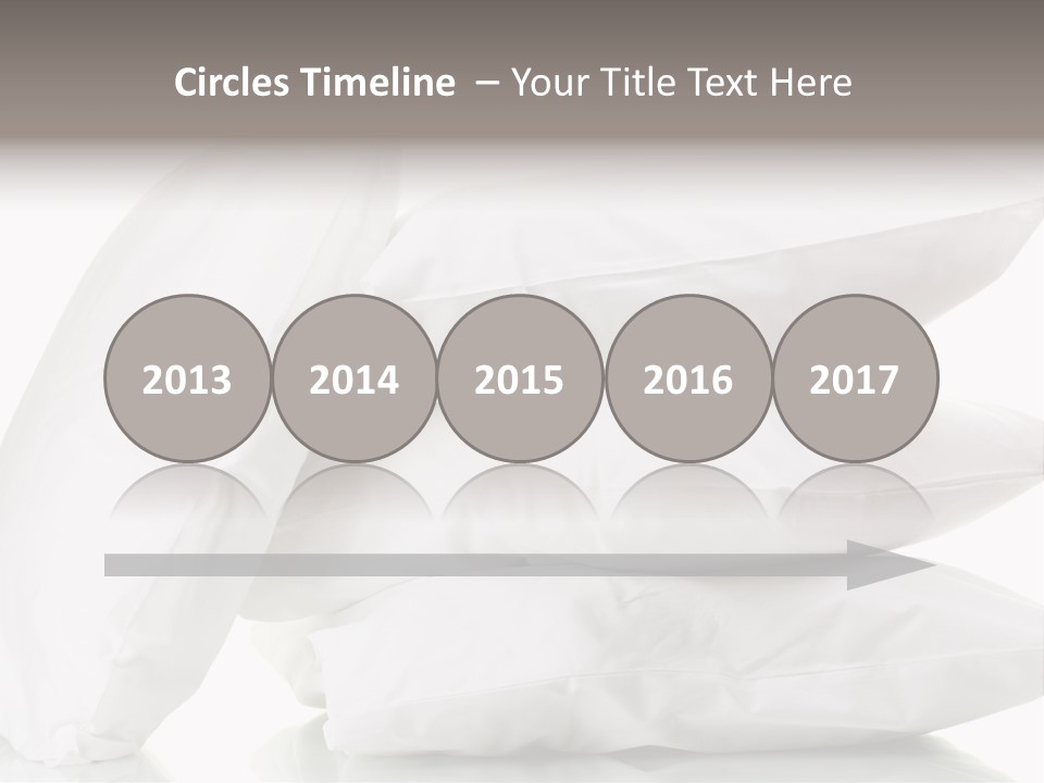 Household Bed Bedroom PowerPoint Template