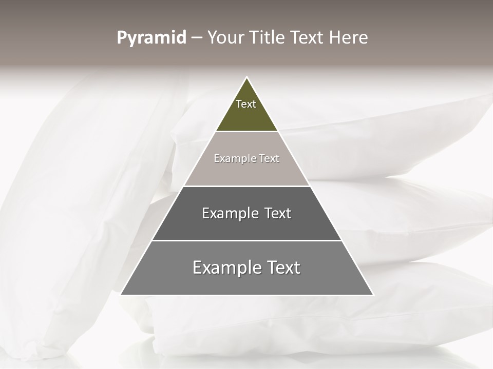 Household Bed Bedroom PowerPoint Template