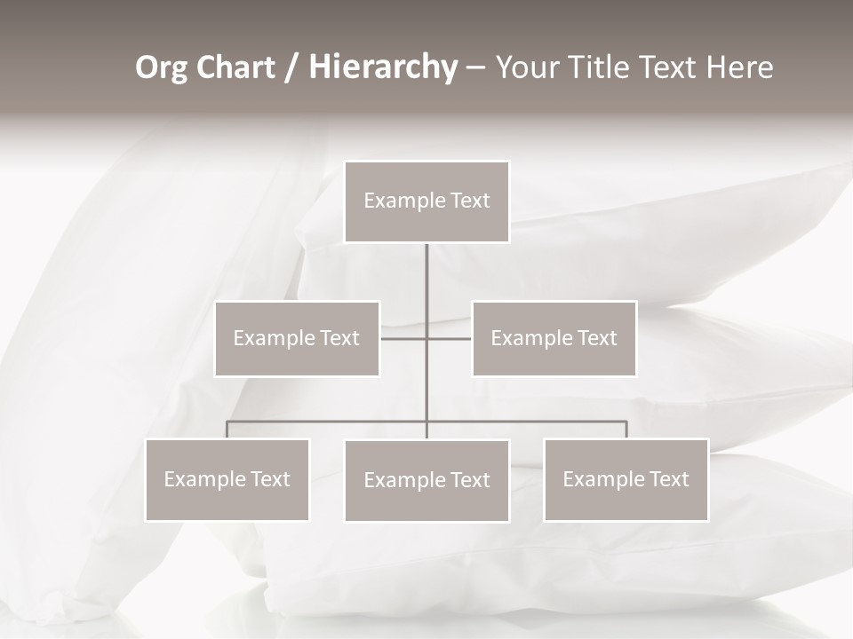 Household Bed Bedroom PowerPoint Template
