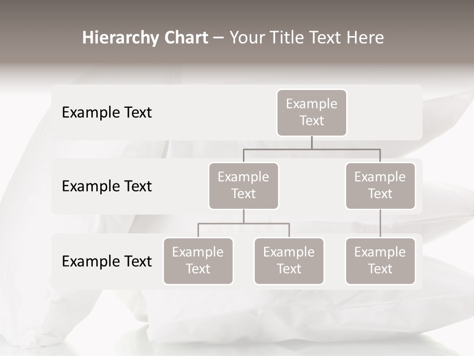 Household Bed Bedroom PowerPoint Template