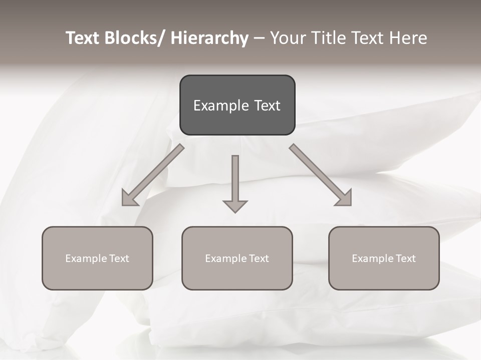 Household Bed Bedroom PowerPoint Template