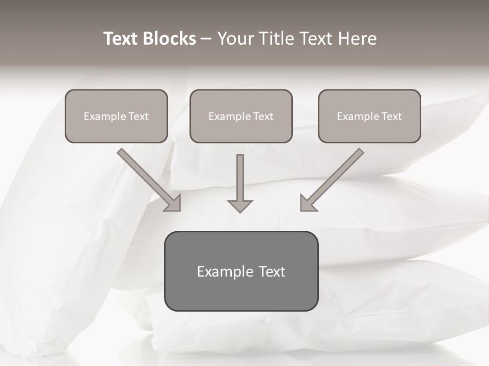 Household Bed Bedroom PowerPoint Template