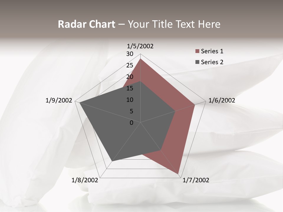 Household Bed Bedroom PowerPoint Template