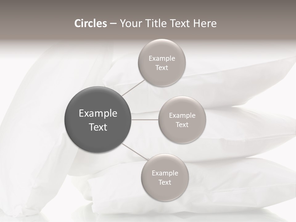 Household Bed Bedroom PowerPoint Template