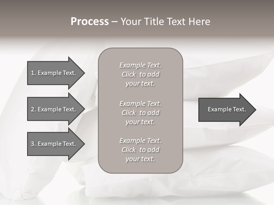 Household Bed Bedroom PowerPoint Template