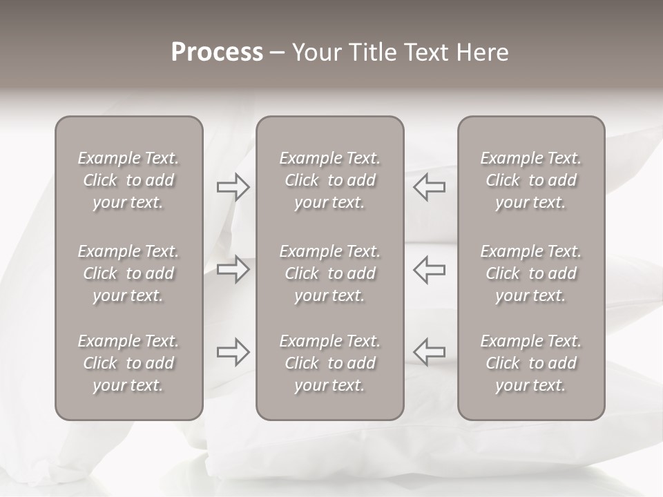 Household Bed Bedroom PowerPoint Template