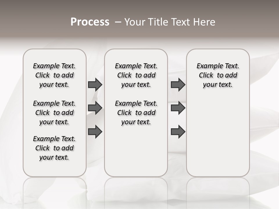 Household Bed Bedroom PowerPoint Template