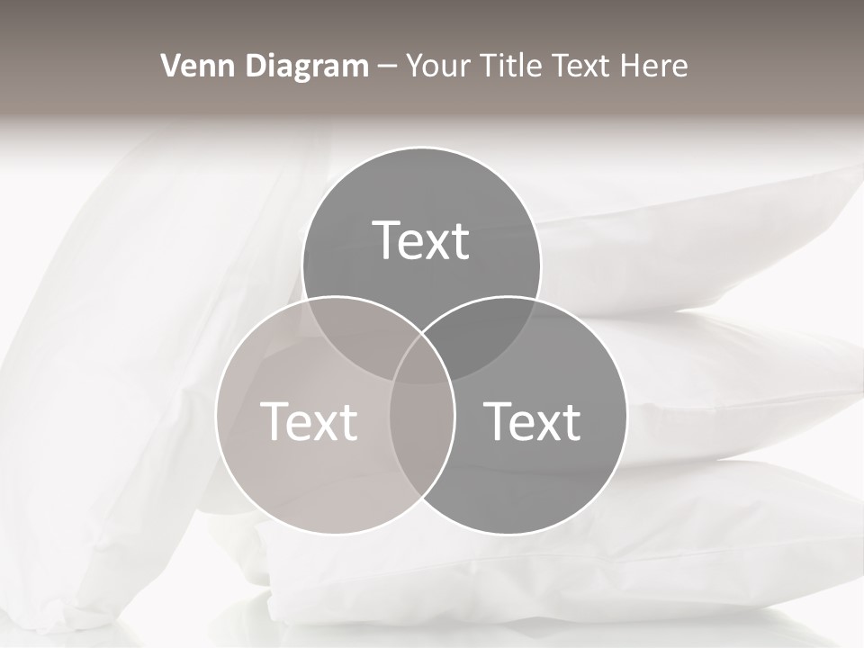 Household Bed Bedroom PowerPoint Template