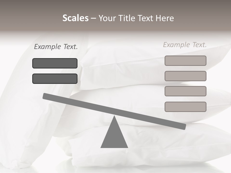 Household Bed Bedroom PowerPoint Template