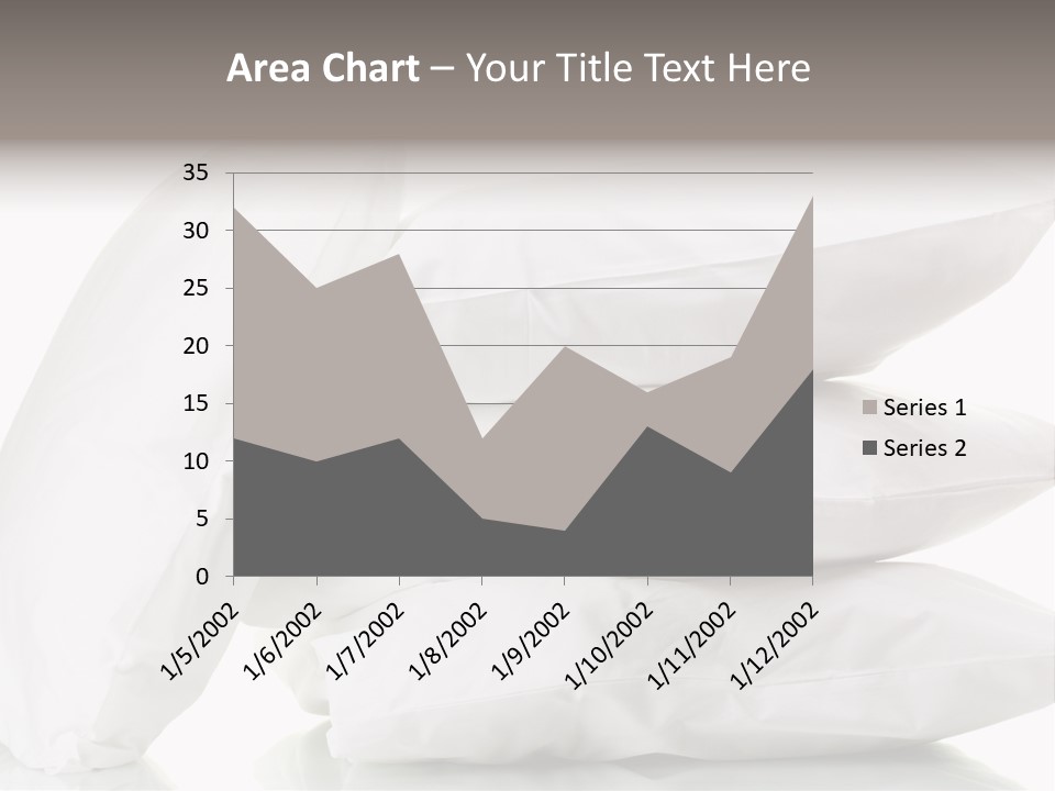 Household Bed Bedroom PowerPoint Template